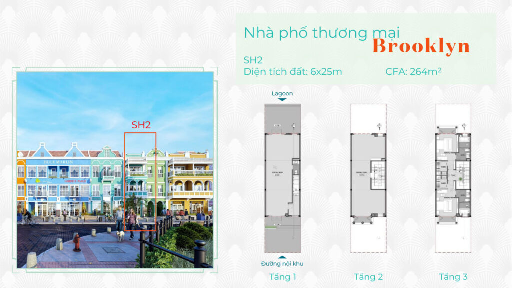 Thiết kế sản phẩm phân khu Long Island Hồ Tràm