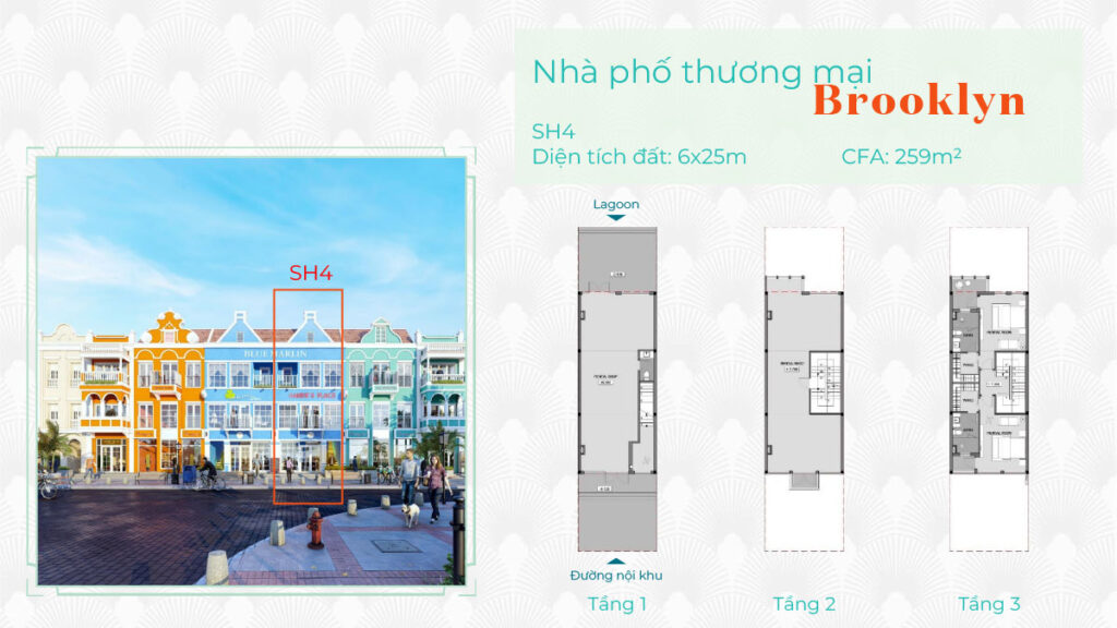 Thiết kế sản phẩm phân khu Long Island Hồ Tràm