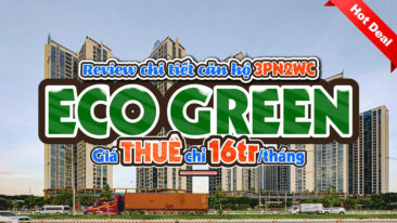 Eco Green Saigon Quận 7 Cho Thuê Căn Hộ 3pn