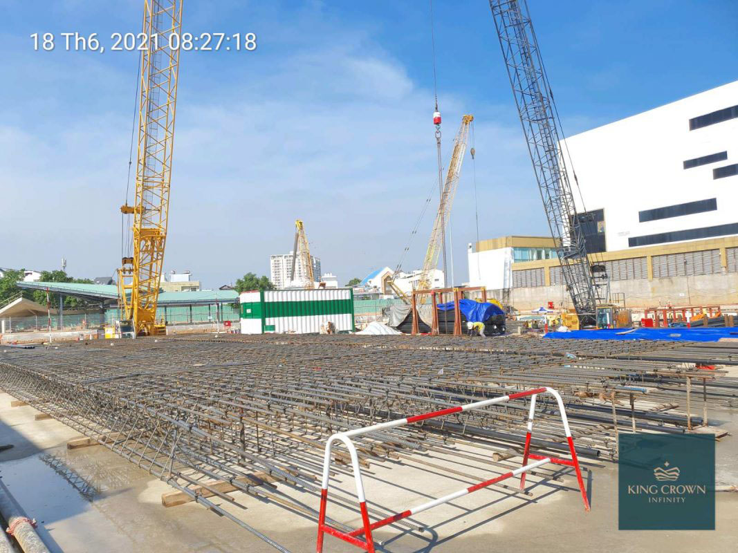 tiến độ căn hộ King Crown Infinity Thủ Đức