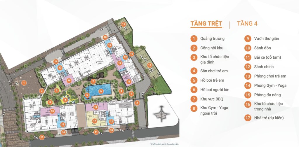 Tiện ích Akari City Bình Tân Giai đoạn 2