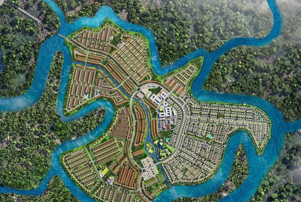 Phối Cảnh Mặt Bằng Phân Khu Đảo Phương Hoàng