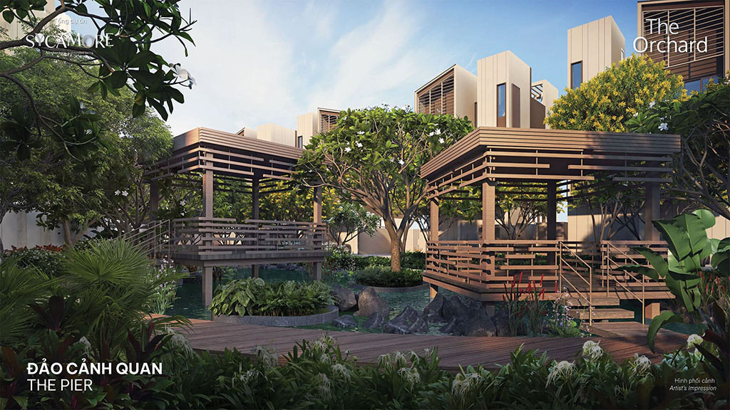 Tiện ích The Canopy Tại Phân Khu The Orchard Dự án Syca