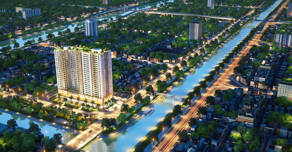 Vị Trí Căn Hộ Chung Cư Aurora Riverside   Aurora Residences Quận 8 0