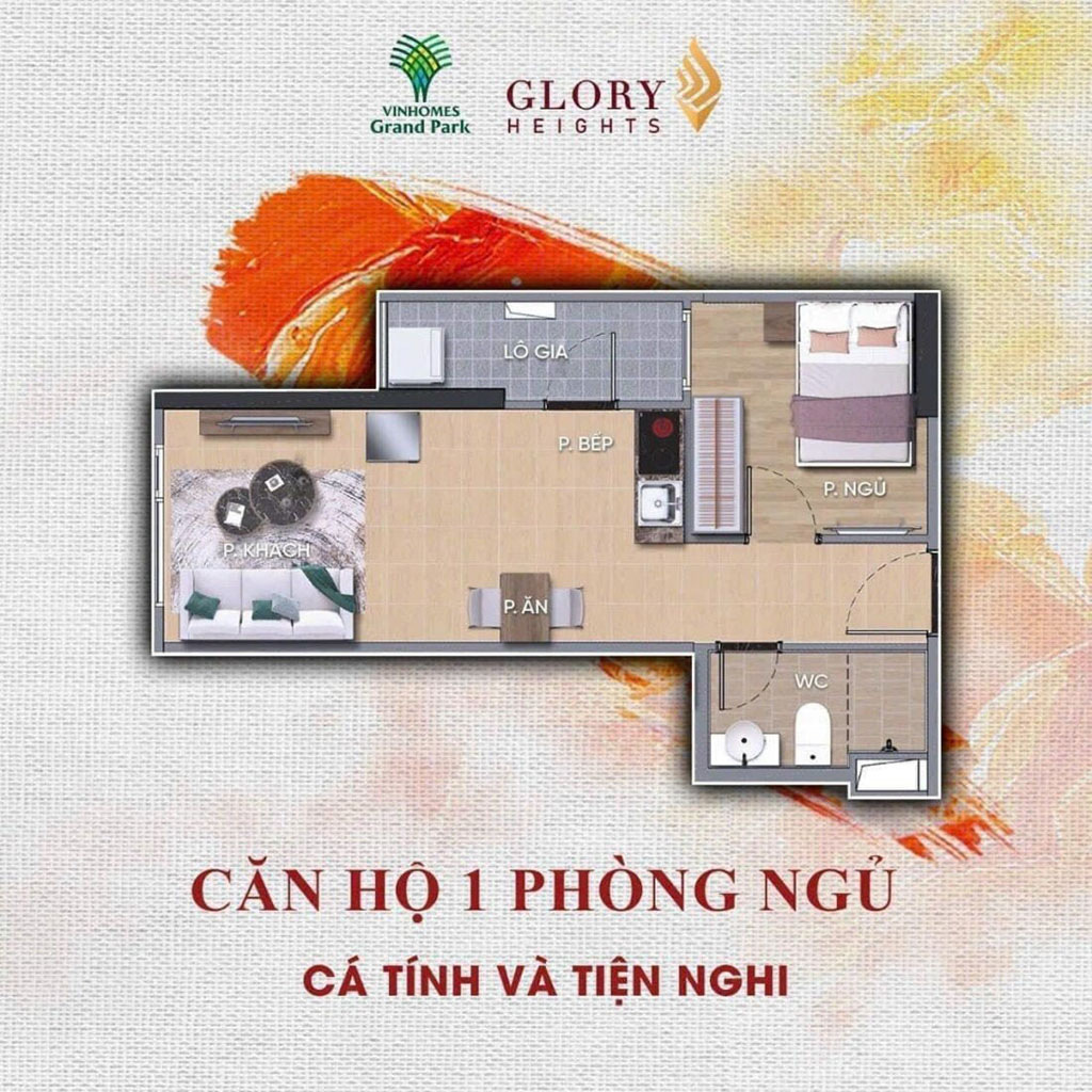 Thiết kế căn hộ Dự án Glory Heights