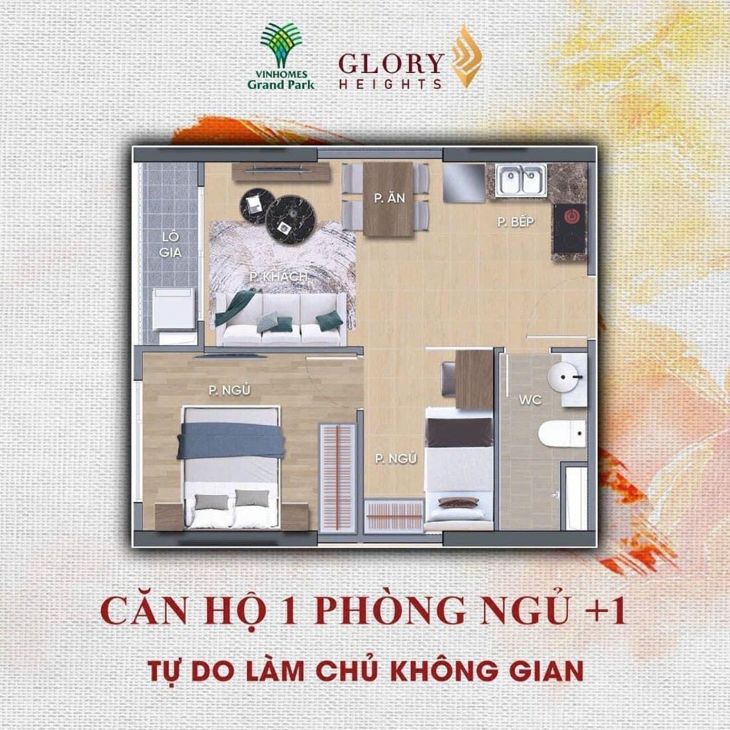 Thiết kế căn hộ Dự án Glory Heights