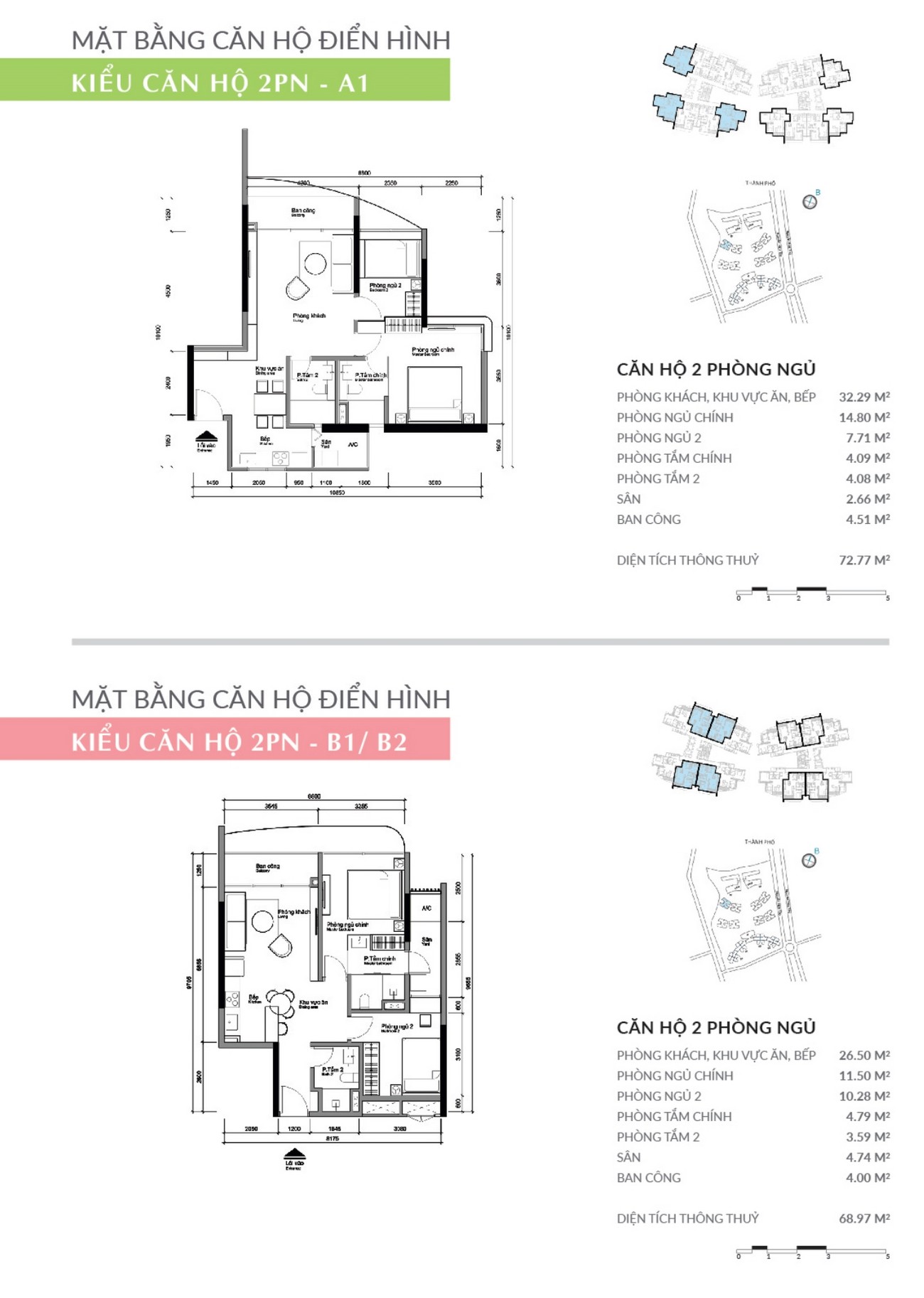 Thiết kế căn hộ chung cư Grand Sentosa Nhà Bè