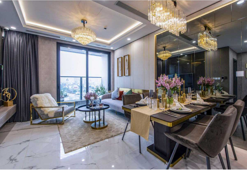 Thiết kế căn hộ HT Pearl Bình Dương