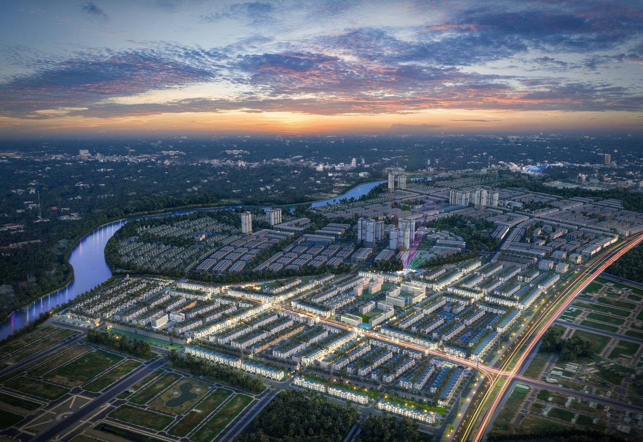 Phối Cảnh Tổng Thể Dự án T&T Millenia City Long Hậu.