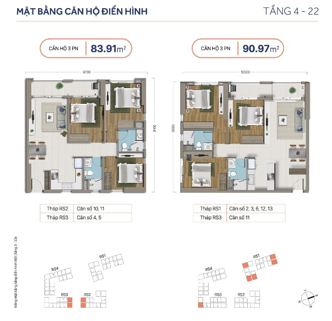 Thiết kế căn hộ dự án Richstar Tân Phú