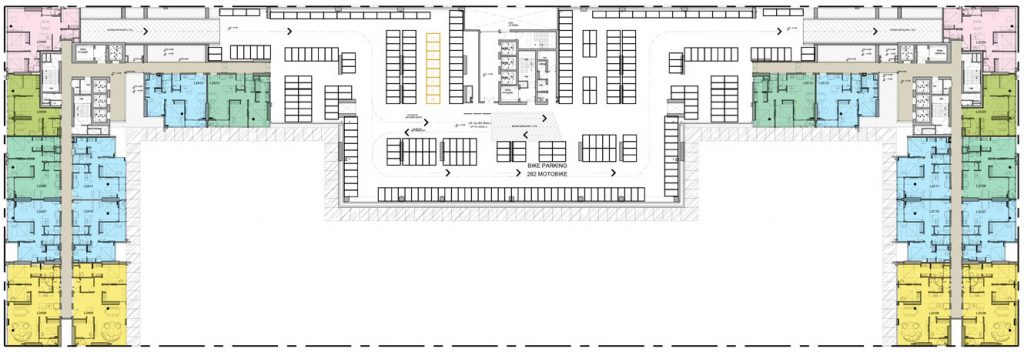 Mặt bằng dự án căn hộ Kingdom 101 Tô Hiến Thành quận 10