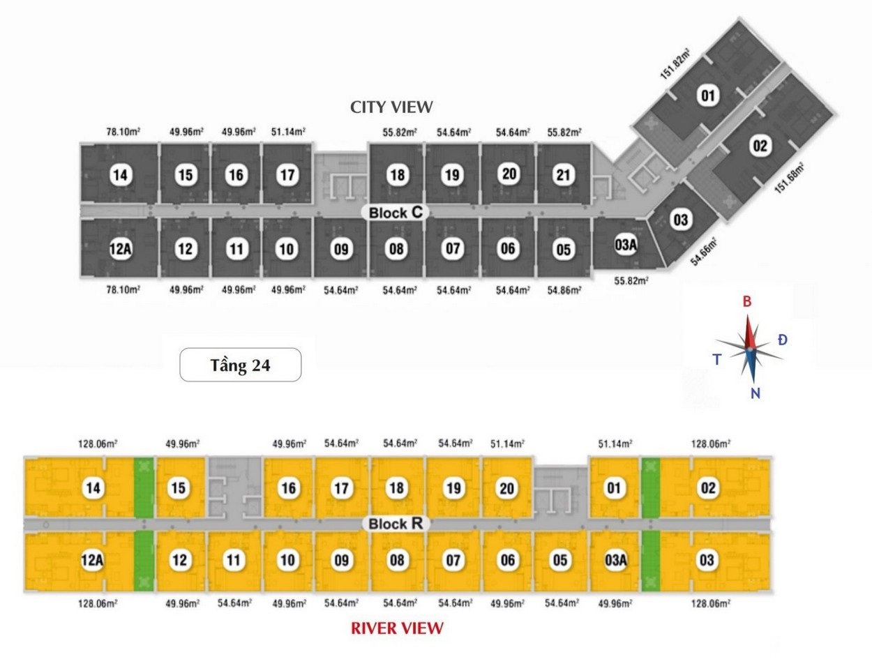 Mặt bằng chung cư Saigon Intela bình chánh