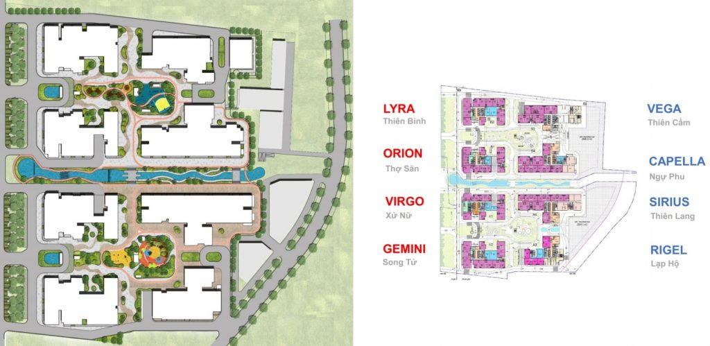 Thiết kế căn hộ Astral City Bình Dương