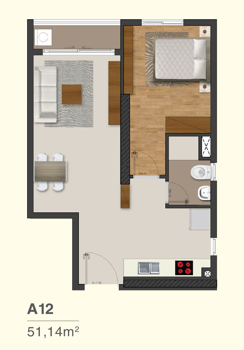 Thiết kế căn hộ Moonlight Park View