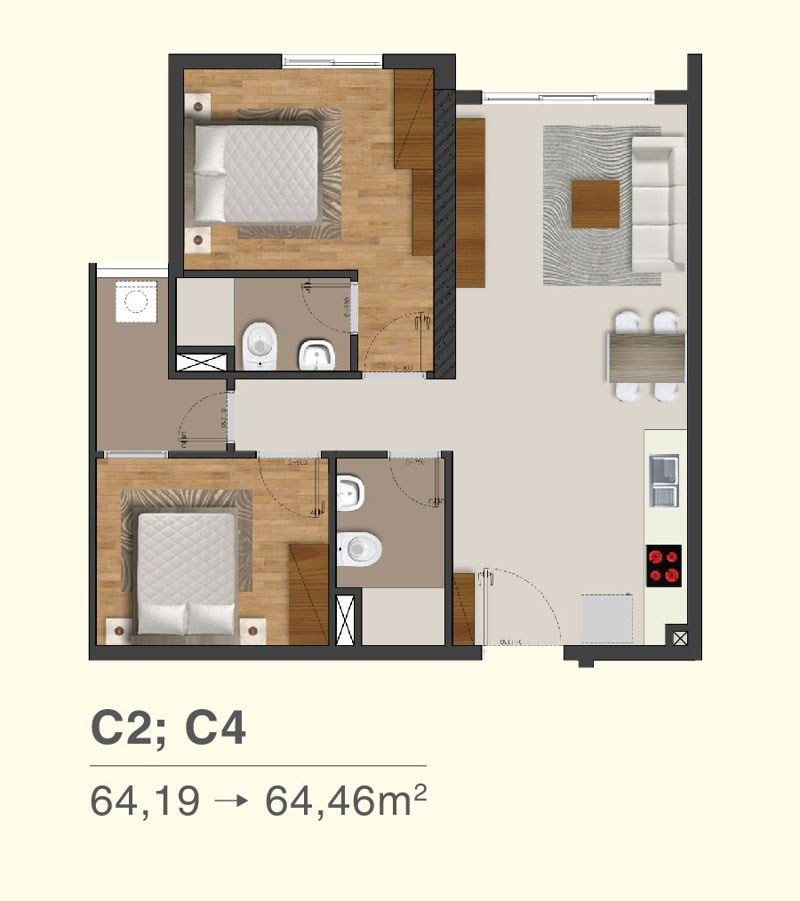 căn hộ Moonlight Park view bình tân