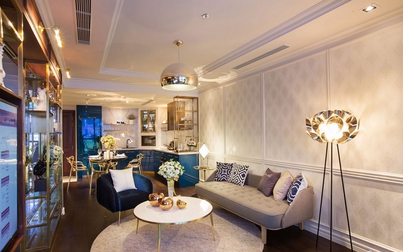 Thiết kế căn hộ dự án The Grand Manhattan quận 1