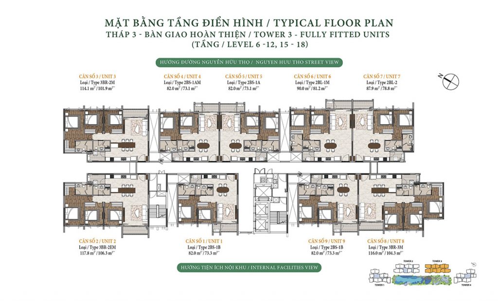 Mặt bằng dự án Celesta Heights Nhà Bè