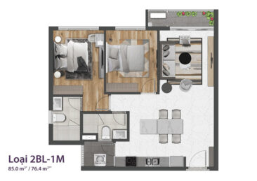 Thiết kế căn hộ Celesta Rise Nhà Bè