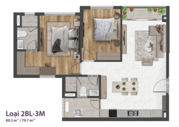 Thiết kế căn hộ Celesta Rise Nhà Bè