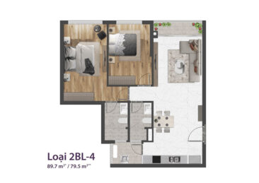 Thiết kế căn hộ Celesta Rise Nhà Bè