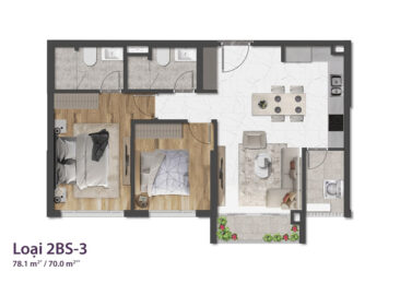 Thiết kế căn hộ Celesta Rise Nhà Bè