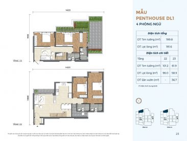 Thiết kế căn hộ Precia quận 2