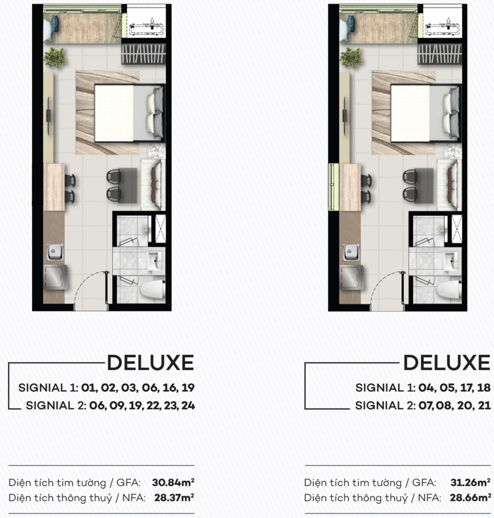 Thiết kế dự án Căn hộ Signial - The A Hotel An Gia quận 7