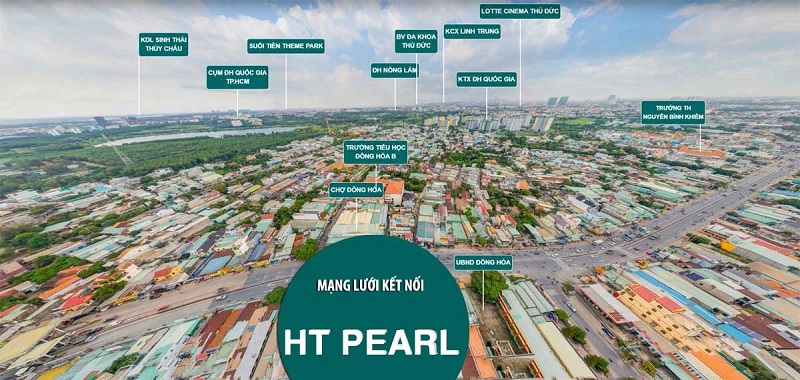 Liên kết vùng dự án Căn hộ HT Pearl