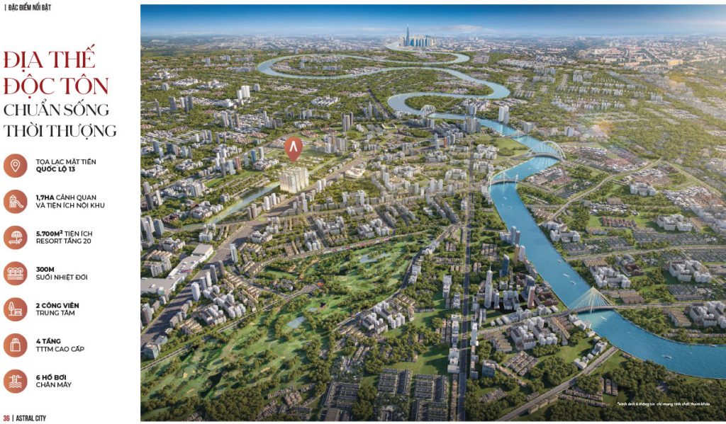 tiện ích ngoại khu astral city