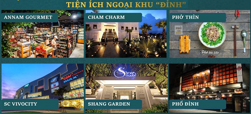 Tiện ích ngoại khu Dự án căn hộ chung cư The Peak Garden Quận 7