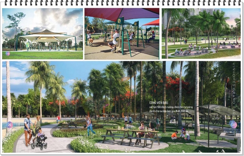 Tiện ích dự án The Manhattan Vinhomes Grand Park