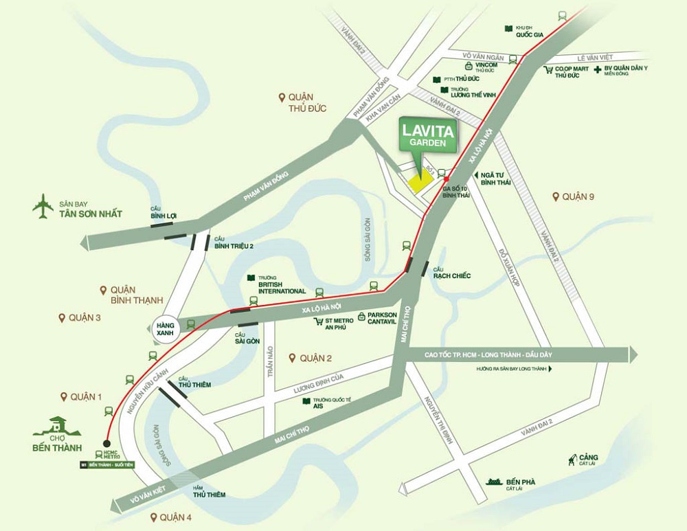 Địa chỉ Lavita Charm Thủ Đức