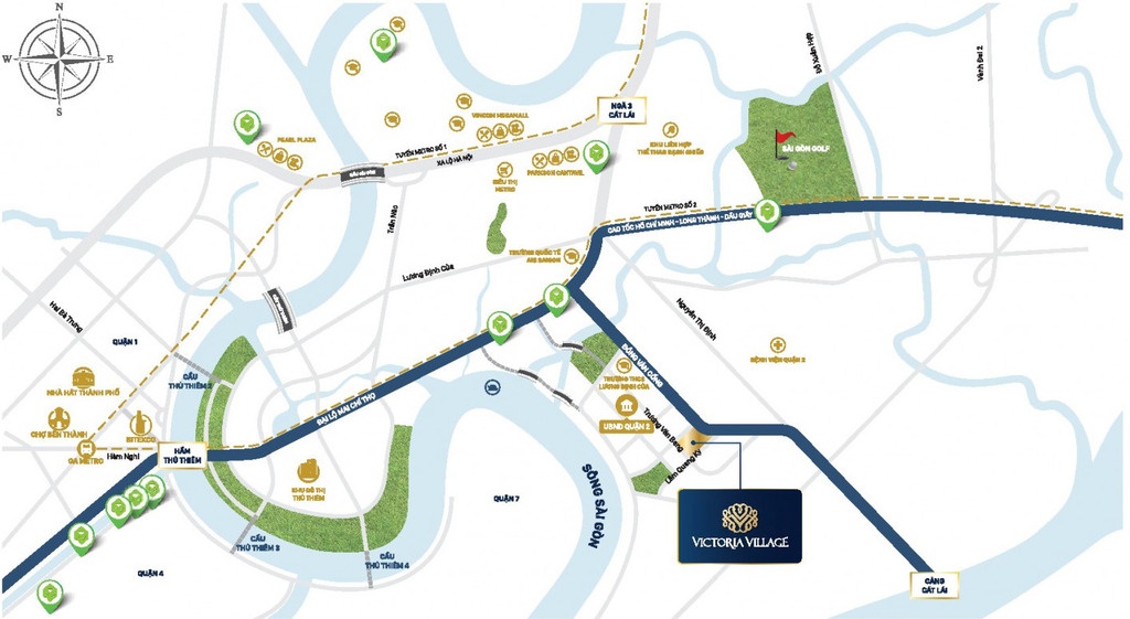 Vi Tri Victoria Village 2